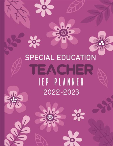 Iep Planner 2022 2023 Special Education Books For Teachers Iep Planner