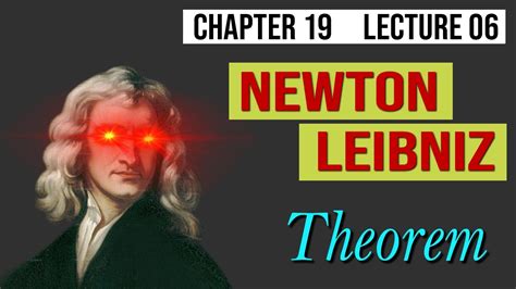 Newton Leibniz Theorem Differentiation Under Integral Sign Definite