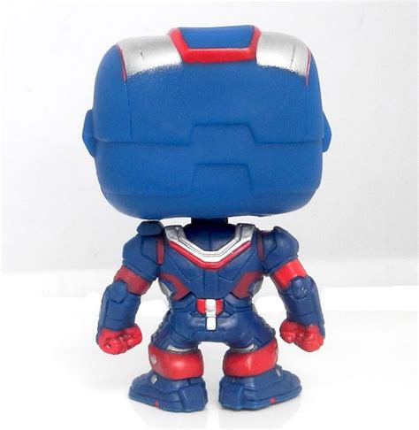 2019 Marvel Hot Toys 10cm Funko Pop The Avengers Figure Iron Man 3 Iron Patriot Big Head Toys