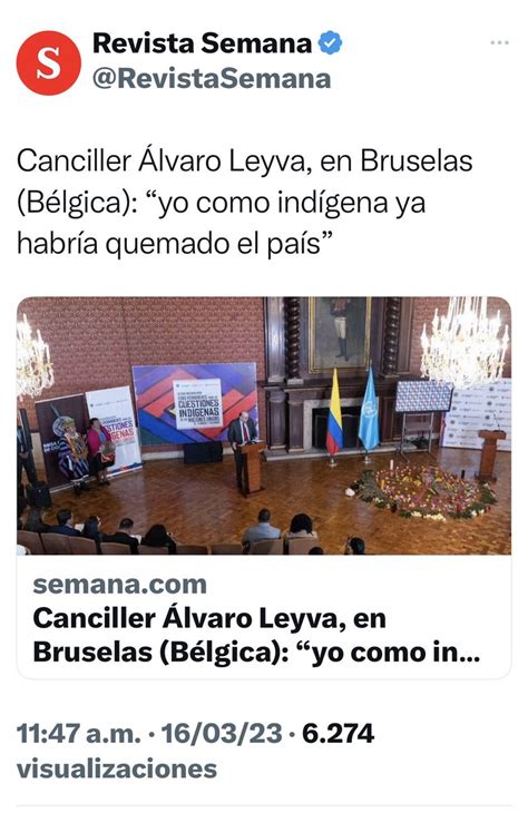 Estefan A Uribista On Twitter Rt Ernestomaciast Esto Podr A