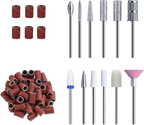 Amazon Hebeca Pcs Nail Drill Bits Set For Manicure Pedicure