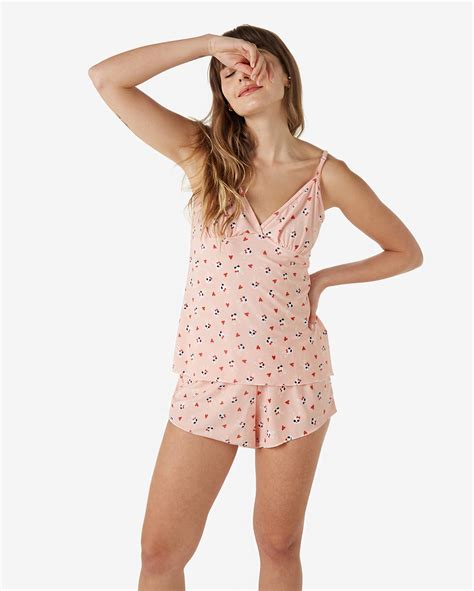 Riachuelo Pijama Short Doll Coelho Lilly Rosa Pastel