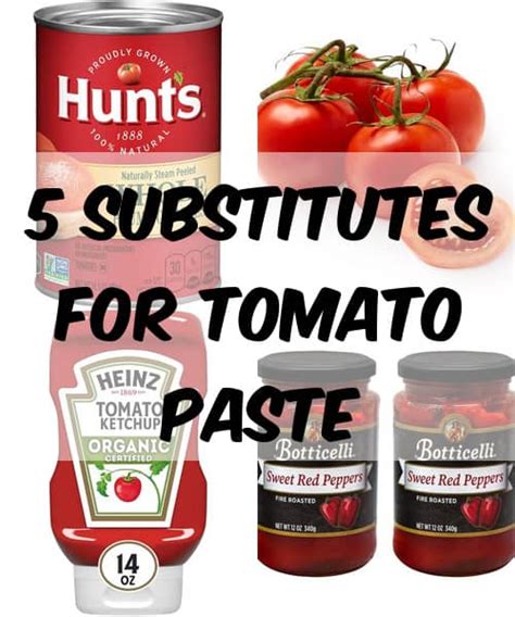 5 Substitutes For Tomato Paste