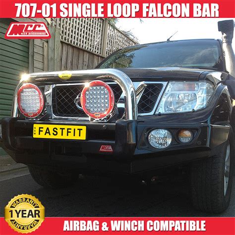 Shop MCC 707 01 Single Loop Falcon BullBar LED FOGLIGHTS To Suit