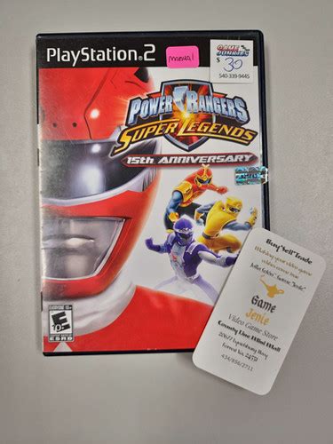 Power Rangers Super Legends Complete PS2 Game Jenie