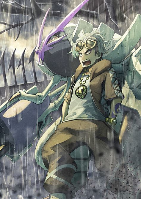 Guzma And Golisopod Pokemon And 2 More Drawn By Yamanashi Taiki