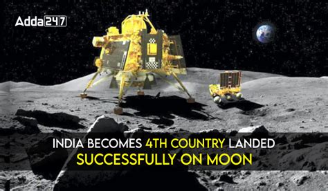 India Becomes 4th Country Landed Successfully On Moon