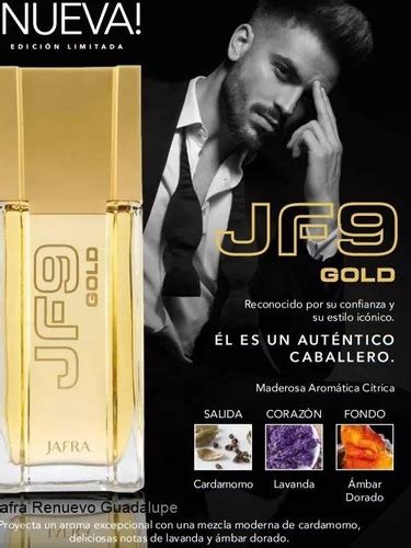 Jafra Jf9 Gold Para Hombre Muy Rico Aroma Envio Inmediato MercadoLibre