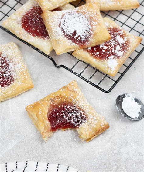 Puff Pastry Jam Tarts Healthy Life Trainer