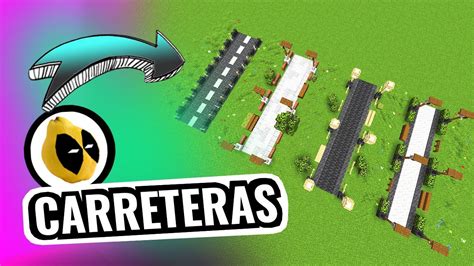 C Mo Hacer Carreteras En Minecraft Caminos Youtube