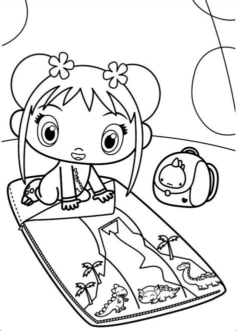 Ni Hao Kai Lan Tegninger til Farvelægning 40 Kai lan Coloring pages Kai