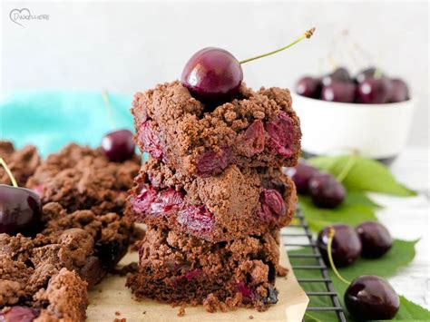 Schoko Kirschkuchen Mit Streuseln Dinkelliebe