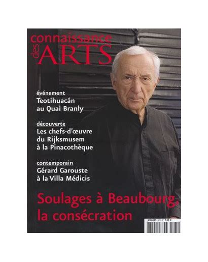 Magazine Connaissance Des Arts Octobre 2009 Connaissance Des Arts