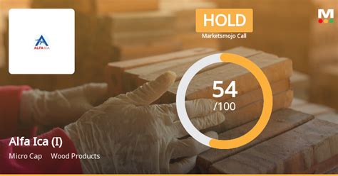 Alfa Ica India Receives Hold Rating From Marketsmojo Shows Bullish