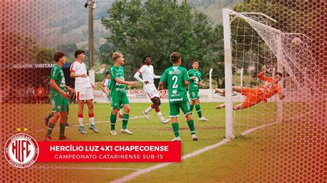 SUB 15 Hercílio Luz 4x1 Chapecoense TV Hercílio YouTube