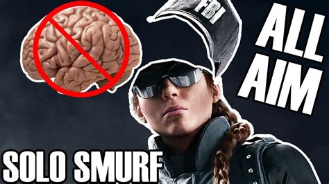 Solo Smurf Ash Main No Brain Rainbow Six Siege Youtube