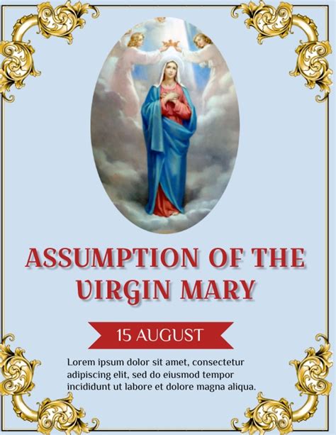 Copy Of Assumption Of Mary Postermywall