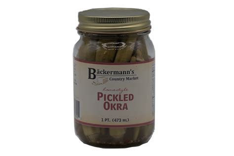 Pickled Okra – Bäckermann’s Country Market