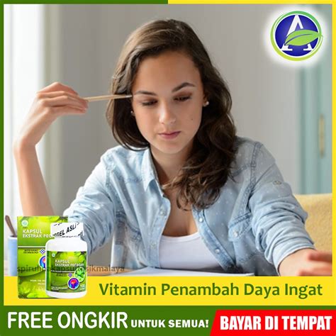 Jual Vitamin Penambah Daya Ingat Dan Konsentrasi Herbal Kapsul Ekstrak