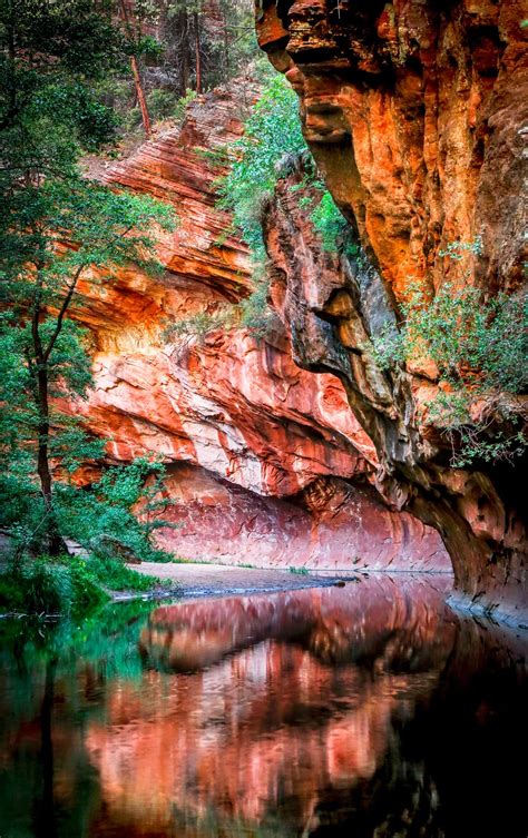 Morning Light At Oak Creek Canyon Near Sedona Arizona Smithsonian