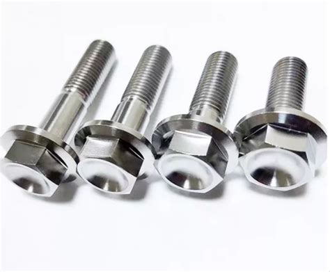 GR5 Titanium Alloy Bolts From TopTiTech Customized Suppliers