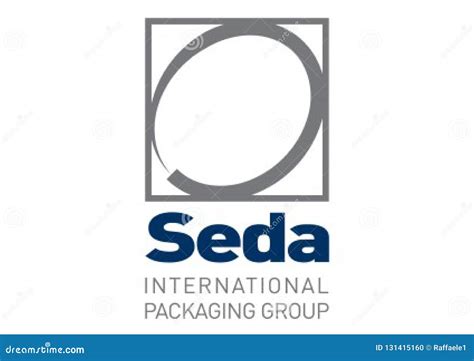 Seda International Packaging Group Logo Editorial Image Illustration