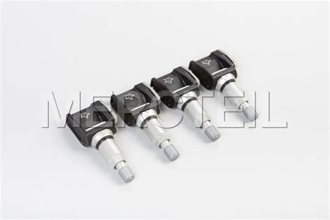 Tire Pressure Sensors Set Tpms Genuine Mercedes Benz A