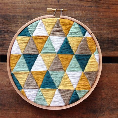 Embroidery Geometric Patterns