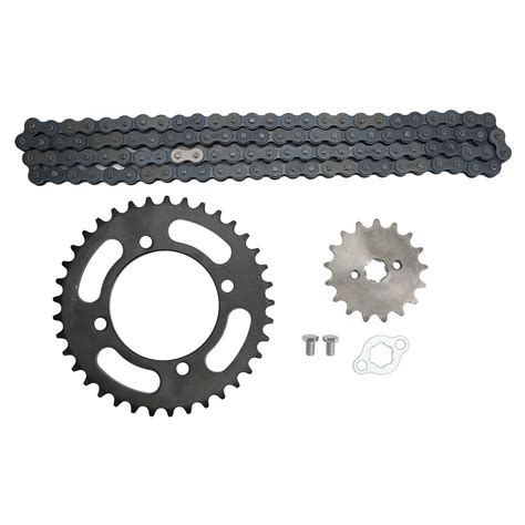 420 Chain Sprockets 37T Front 17T Rear Kit For 50cc 125cc Mini Bikes