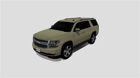 2018 Chevrolet Tahoe 3d Model By Veesguy C2379df Sketchfab