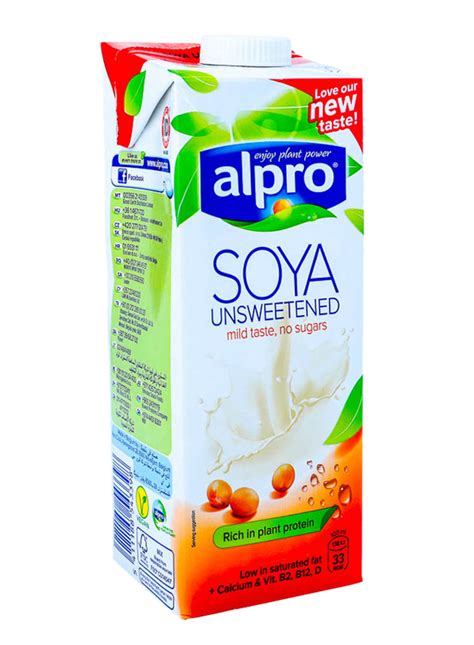 Alpro Soya Milk Unsweetened 1litre 53 Off