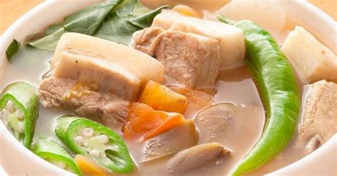 Food Recipe Section: Delicious Sinigang na Baboy