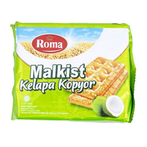 Jual Roma Malkis Kelapa Kopyor 252gr Shopee Indonesia