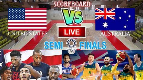 Usa Vs Australia Live Live Scoreboard L Tokyo Olympics Basketball