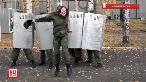 Мисс ГУФСИН Урала снимает клип - YouTube