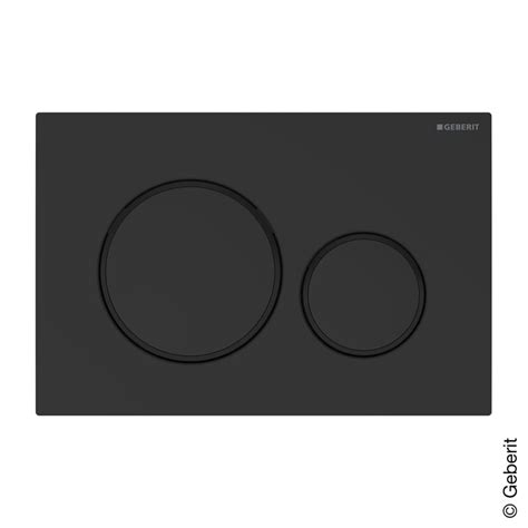 Geberit Sigma20 Betätigungsplatte schwarz 115882DW1 Emero de