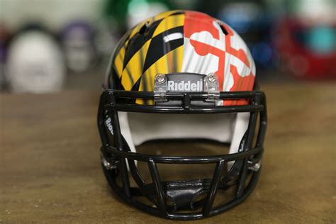 Maryland Terrapins Riddell Speed Mini Helmetn N N Green