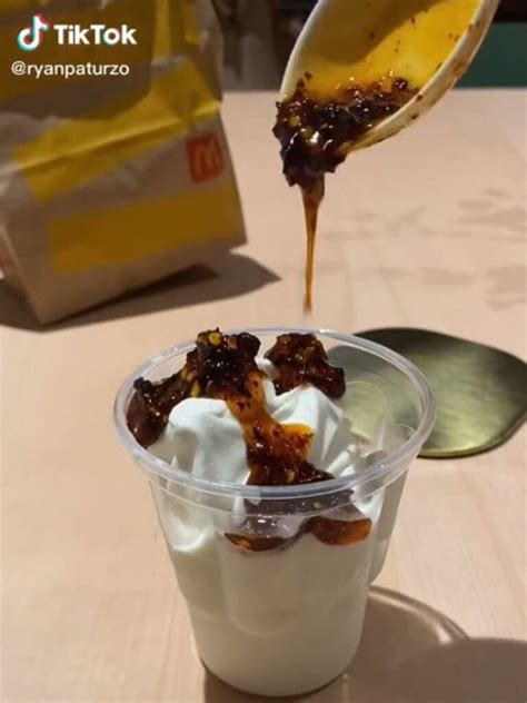 McDonalds Chilli Oil Sundae Hack Goes Viral On TikTok News Au