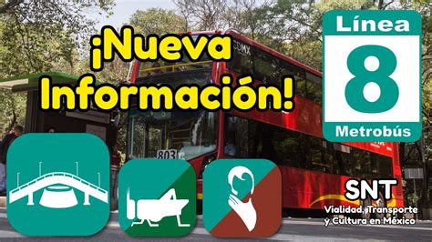 Actualización NUEVA línea 8 del Metrobús CDMX YouTube