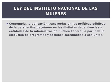 Ppt Legislación Nacional En Materia De Derechos Humanos De Las