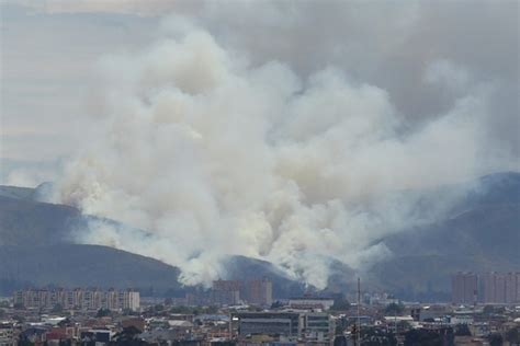 Impactante Se presentó voraz incendio forestal en Mondoñedo