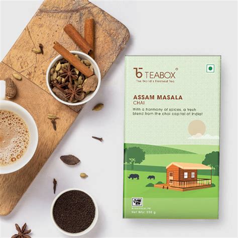 Buy Assam Masala Chai Tea Online 100 Chai Teabox