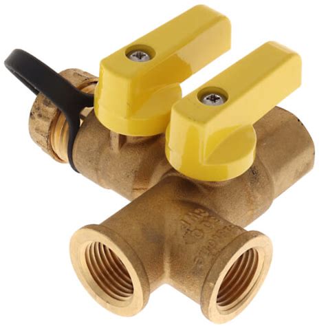 H 44672 Webstone H 44672 1 2 Pro Pal Full Port Brass Ball Valve W Hi Flow Hose Drain Fip