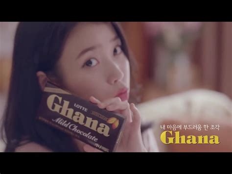 【korean Cm】 Iu Lottes ”ghana Chocolate” Cf 2 Is Released Wowkorea