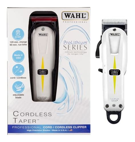 Maquina De Corte Wahl Super Taper Cordless Inalambrica