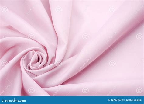 Pink silk fabric texture stock photo. Image of element - 127370070