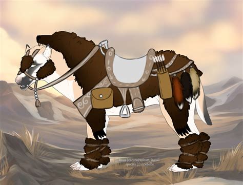 Earthtone Bear Tack by Ansoniaa on DeviantArt