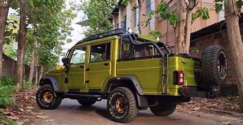 Beautifully modified Mahindra Bolero Camper pickup truck [Video]