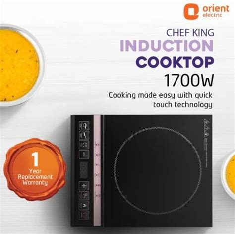 1700w Orient Chef King Ictck17bgm Induction Cooktop Black At Best Price In Ranchi