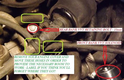 Vvt Solenoid Ocv Replacement Diy Club Lexus Forums